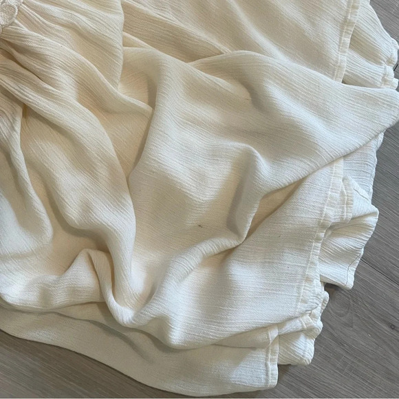 Hollister sequin and crochet overlay cream mini dress large - Picture 6 of 7